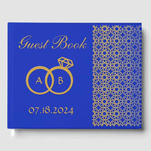 arabic design guest book (Front)