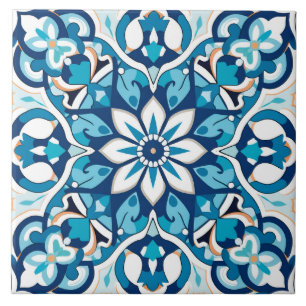 Arabic design styled themed tile