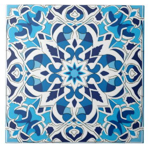 Arabic design styled themed tile