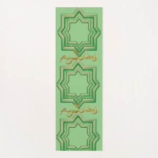 arabic  design  yoga mat