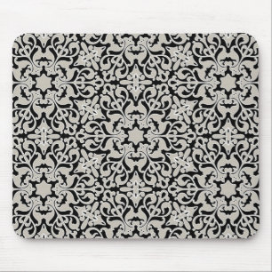 Arabic floral pattern mouse mat