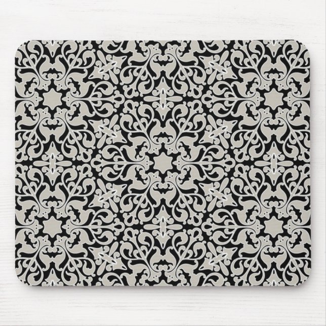 Arabic floral pattern mouse mat (Front)