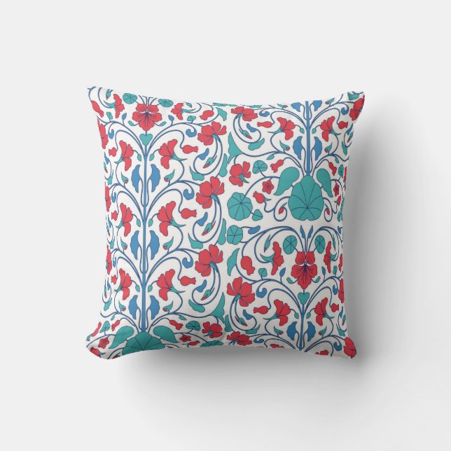 Arabic floral seamless vintage pattern. cushion (Front)