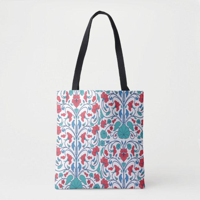 Arabic floral seamless vintage pattern. tote bag (Front)