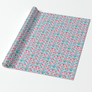 Arabic floral seamless vintage pattern. wrapping paper