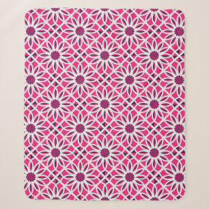 Arabic geometric ornament: seamless texture. sherpa blanket