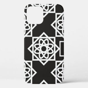 Arabic geometric pattern. Art decor. Islam. Flower iPhone 12 Case