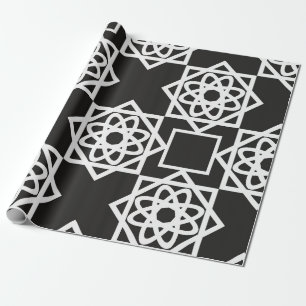 Arabic geometric pattern. Art decor. Islam. Flower Wrapping Paper
