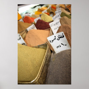 Arabic Herbs Poster