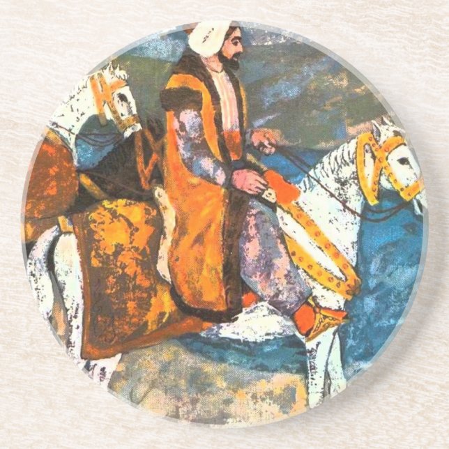 Arabic Horseman Coaster (Front)