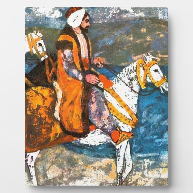 Arabic Horseman Plaque (Front)
