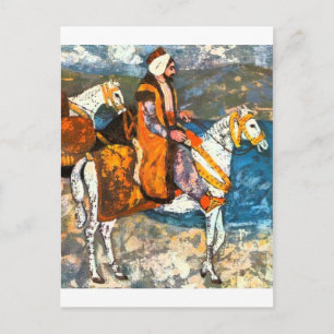 Arabic Horseman Postcard