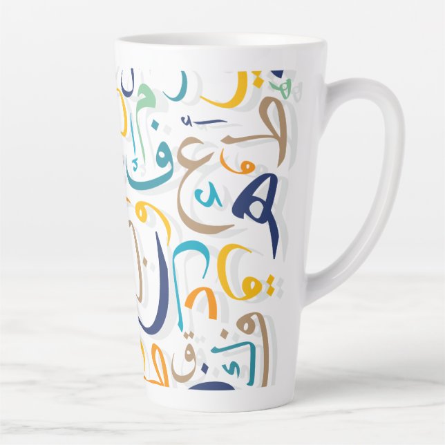 Arabic Letters Coffee Mug (Right)