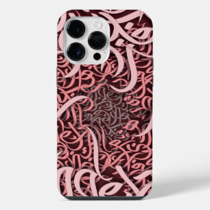  arabic letters rose  iPhone 14 pro max case