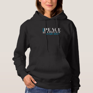 Arabic Muslim May Peace Be Upon You Muslim Hoodie