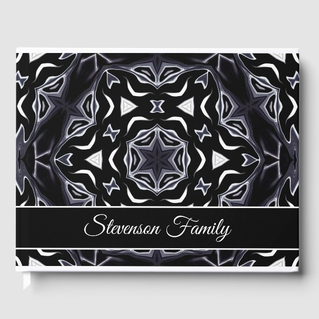 Arabic ornament , Asian Guest Book (Front)