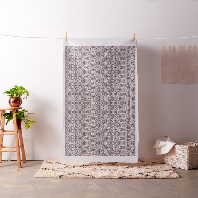 Arabic ornate rich pattern fabric (In Situ)