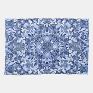 Arabic ornate rich pattern tea towel