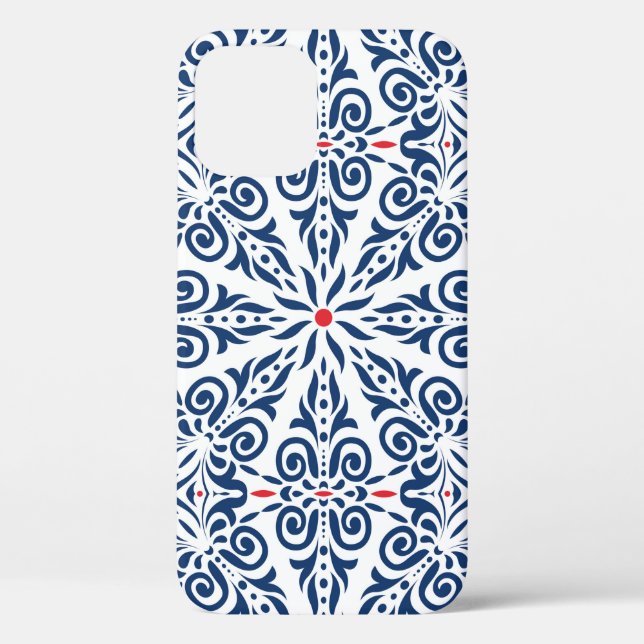 Arabic seamless pattern. colourful background on a Case-Mate iPhone case (Back)