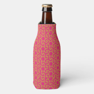 Arabic Star Shaped Pattern Bottle Cooler