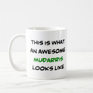 arabic teacher mudarris, awesome coffee mug