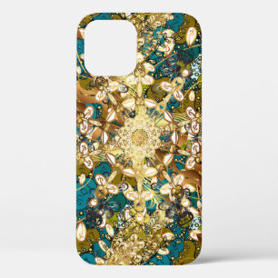 Arabic Vintage decorative ornament. Mandala patter iPhone 12 Case