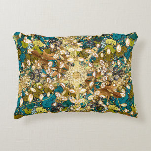 Arabic Vintage decorative ornament. Mandala patter Cushion