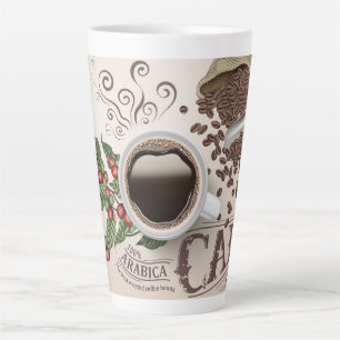 Arabica Café Latte Mug