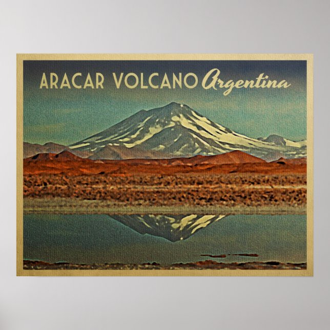 Aracar Volcano Argentina Poster (Front)