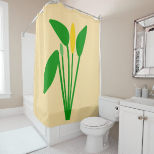 Araceae Shower Curtain