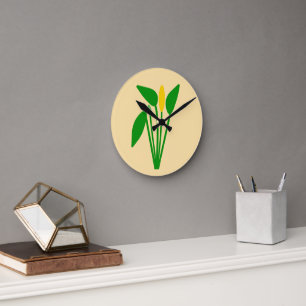 Araceae Wall Clock