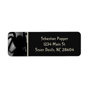 Arachne the Spider Return Address Label
