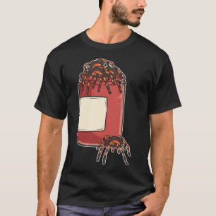 Arachnid Spiders In Bottle Cute Tarantula For Kids T-Shirt