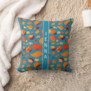 Arafura File Snake Mosaic Colourful Custom Pattern Cushion