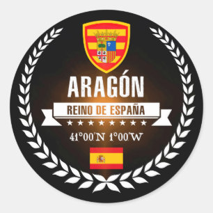Aragón Classic Round Sticker