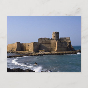 Aragonese Castle, Calabria, Italy Postcard
