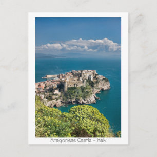 Aragonese Castle - Italy Postcard