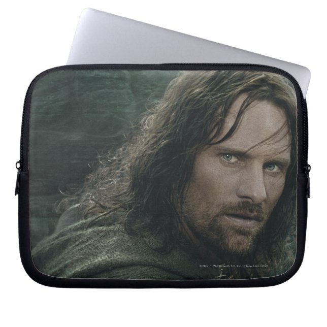 Aragorn and Ringwraiths Laptop Sleeve (Front)