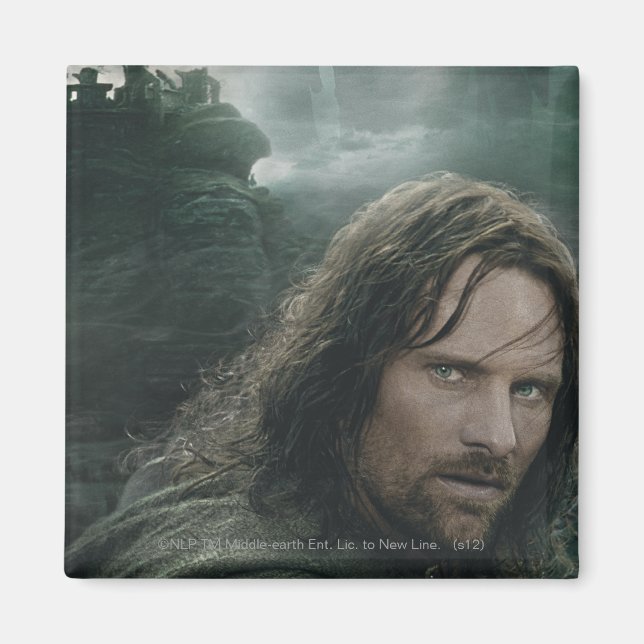 Aragorn and Ringwraiths Magnet (Front)