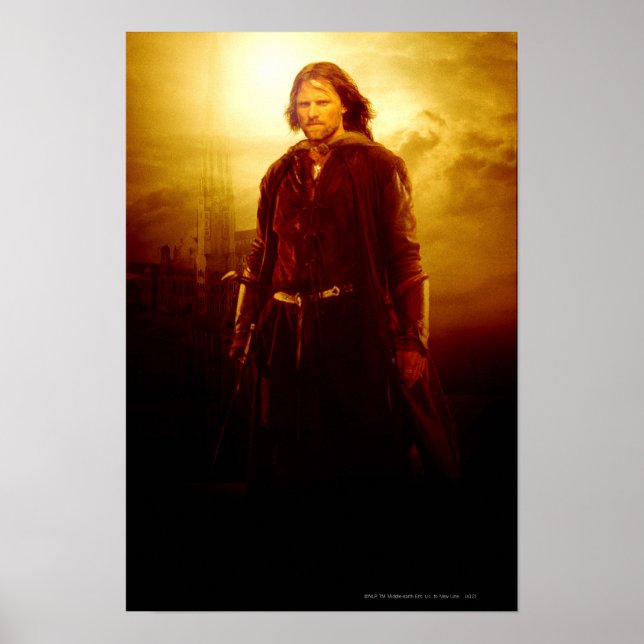 Aragorn Glowing Poster (Front)