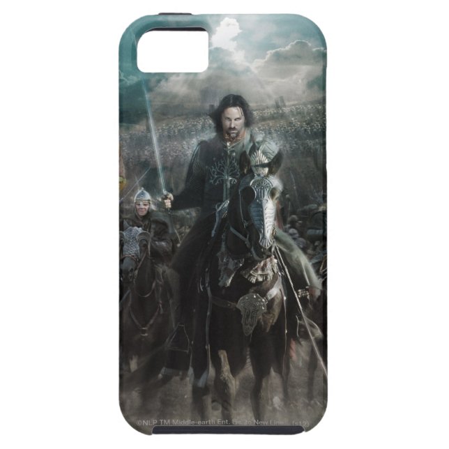 Aragorn Leading on Horse Case-Mate iPhone Case (Back)