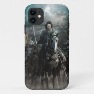 Aragorn Leading on Horse iPhone 11 Case