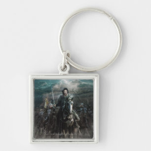 Aragorn Leading on Horse Key Ring