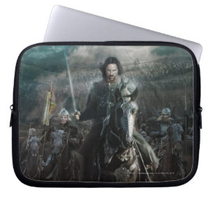 Aragorn Leading on Horse Laptop Sleeve
