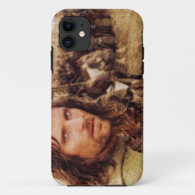 Aragorn Plus Line of Horses Case-Mate iPhone Case (Back)
