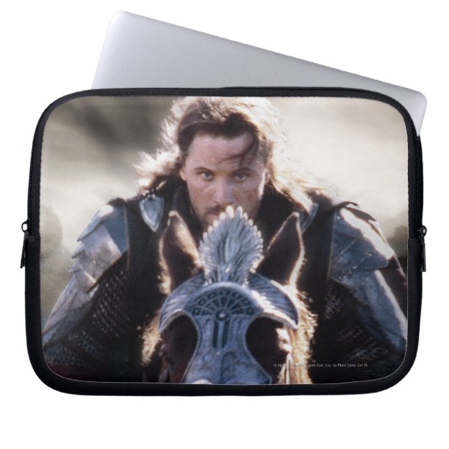 Aragorn Riding Horse Laptop Sleeve (Front)
