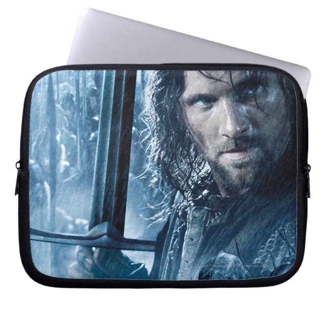 Aragorn Versus Orcs Laptop Sleeve (Front)