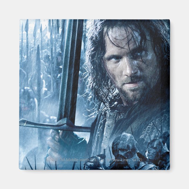 Aragorn Versus Orcs Magnet (Front)