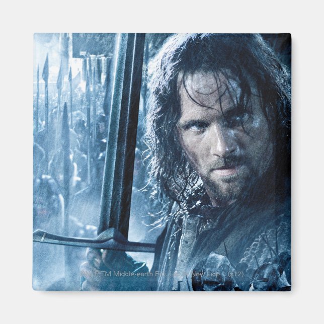 Aragorn Versus Orcs Magnet (Front)