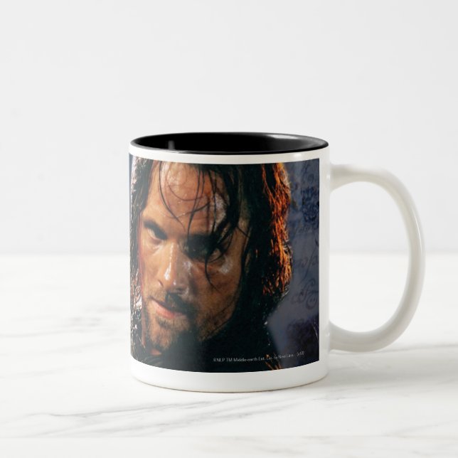 Aragorn With Army Two-Tone Coffee Mug (Right)